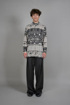 Camasa Imprimeu Regular-Fit, vedere din fata, marime XS S M L XL