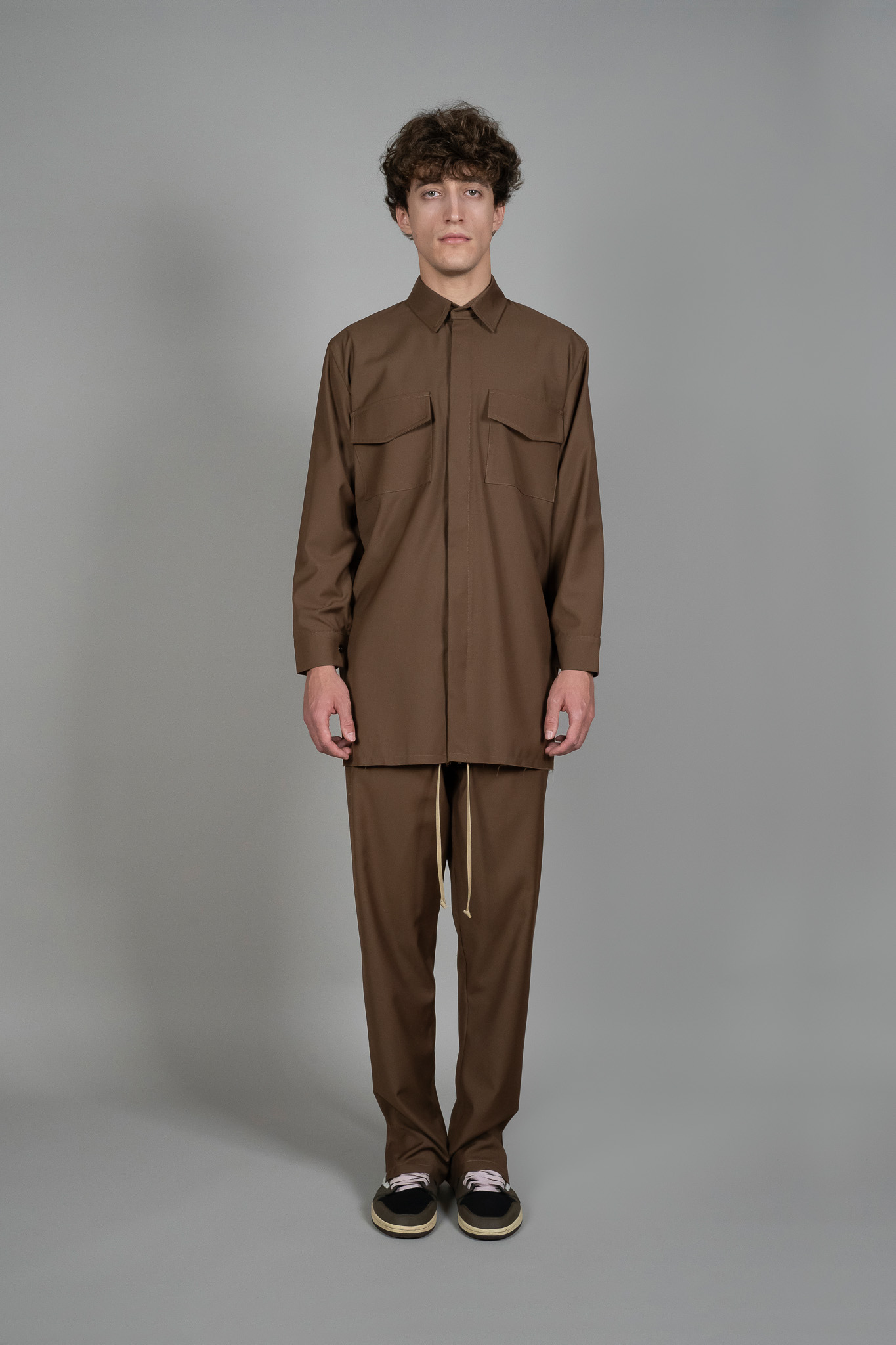 Pantaloni lungi Maro, vedere din fata, marime XS S M L XL